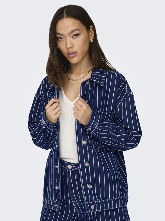 Produktbild Only Fly-Away Kragen Jacke Jeansjacke (L)