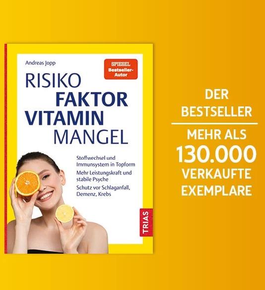 Actual product image Risikofaktor Vitaminmangel (German, Andreas Jopp, 2024)