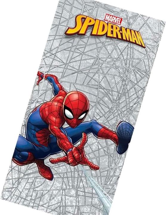 Produktbild Spiderman Badetuch Baumwolle Spinnennetz