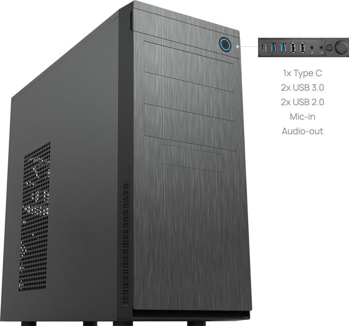 Produktbild Chieftec HC-10B-OP (mATX, Mini-ITX, ATX)