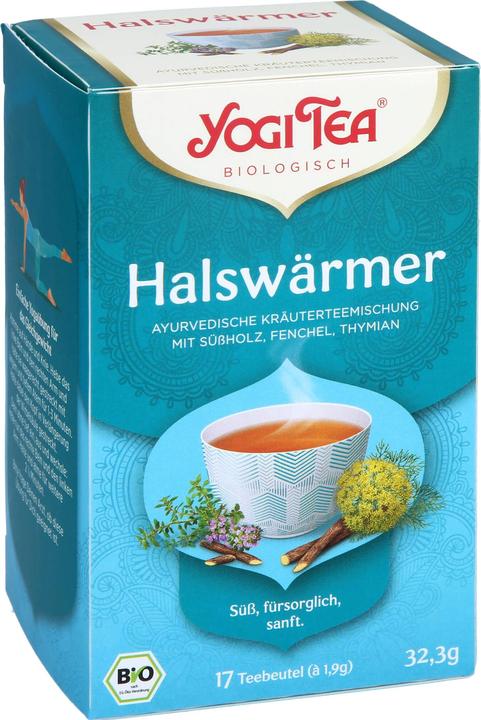 Immagine prodotto Yogi Tea Miscela di tisane ayurvediche Scaldagola, 17 bustine filtro (32.30 g)