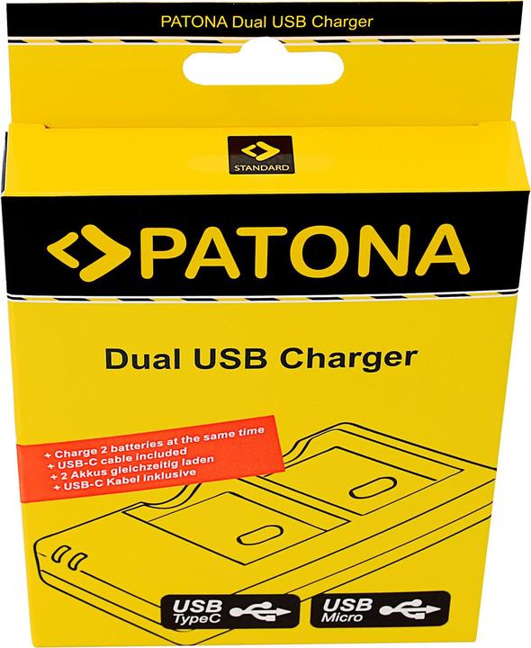 Immagine prodotto Patona Doppio USB LP-E8 (Caricatore)