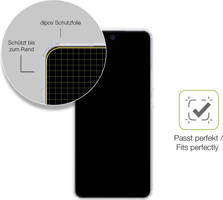 Immagine prodotto Dipos Full-Cover Pellicola Protettiva opaco (1 Pezzo/i, OnePlus Nord 4)