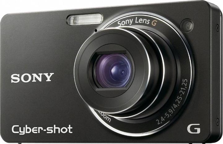 Sony DSC-WX1, 10 MPixel, 5x WW-Zoom, HD-Movies, Schwarz (1/2.4")