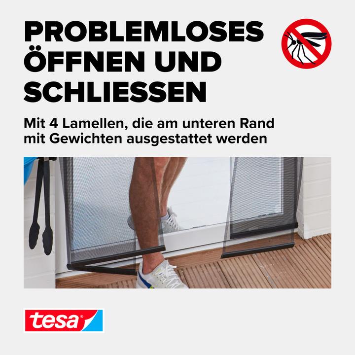 Immagine prodotto tesa Zanzariera STANDARD porta a doghe (95 x 220 cm)