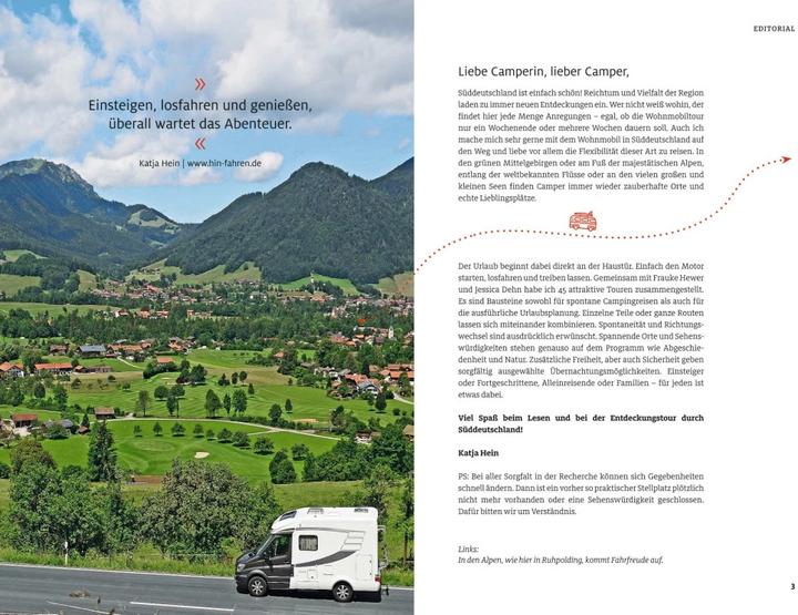 Produktbild Yes we camp! Wohnmobil-Touren durch Süddeutschland (Deutsch, Katja Hein, 2022)