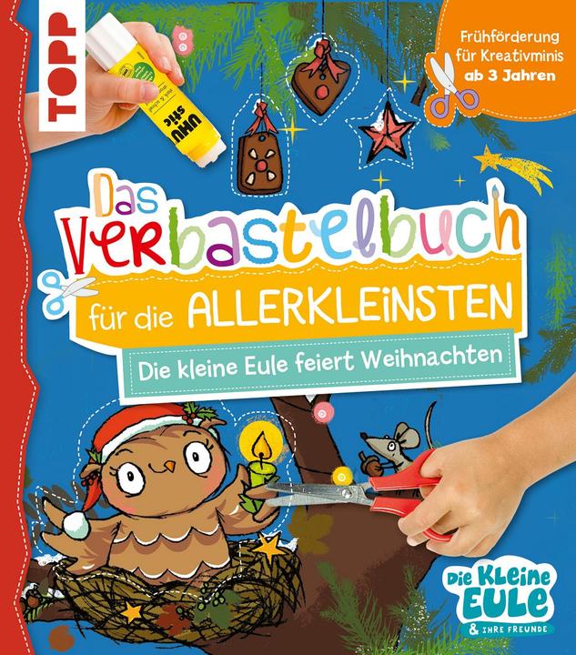 Image du produit Livre de bricolage pour les tout-petits - La petite chouette fait la fête