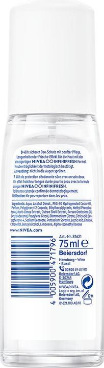 Actual product image NIVEA Fresh Natural Vapo (Spray, 75 ml)
