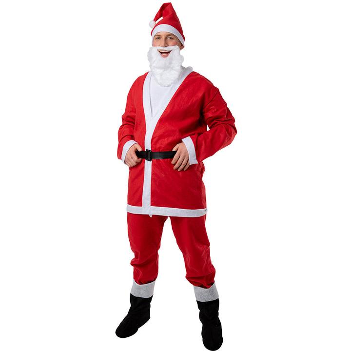 Actual product image Wicked Costumes 6-piece Father Christmas suit (M/L)