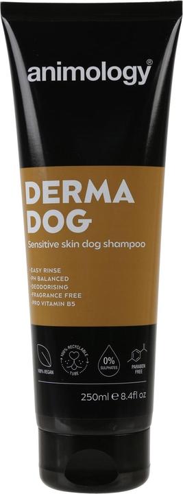 Produktbild Animology Shampoo Derma Dog, 250 ml, Produkttyp: Fellreinigung (Hund, 250 ml)