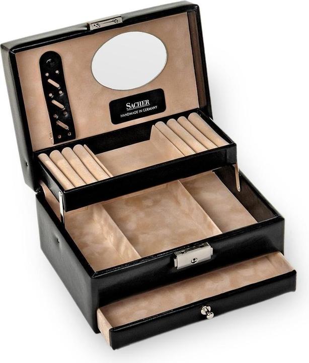 Produktbild Sacher 15.000.290443 - Schmuckkästchen Carola new classic schwarz