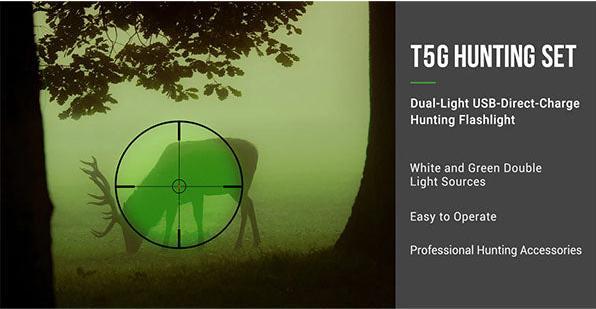 Image du produit Nextorch Lampe de poche LED T5G Jagdset (170 lm)