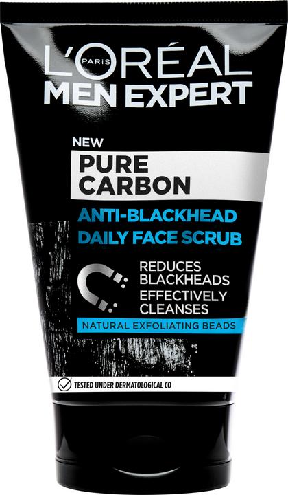 L'Oréal Paris L'Oréal - Paris Men Expert Pure Charcoal Face Scrub - 100ml (Peeling, 100 ml)
