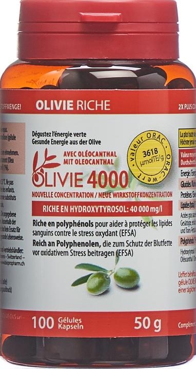 Produktbild Olivie Force gélules végétale Kaps (100 Stück, Kapseln, 78 g)