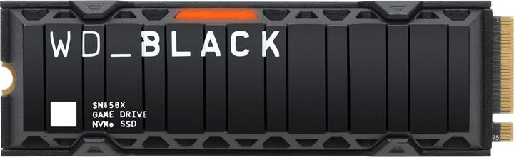 WD Black SN850X mit Heatsink (2000 GB, M.2 2280)