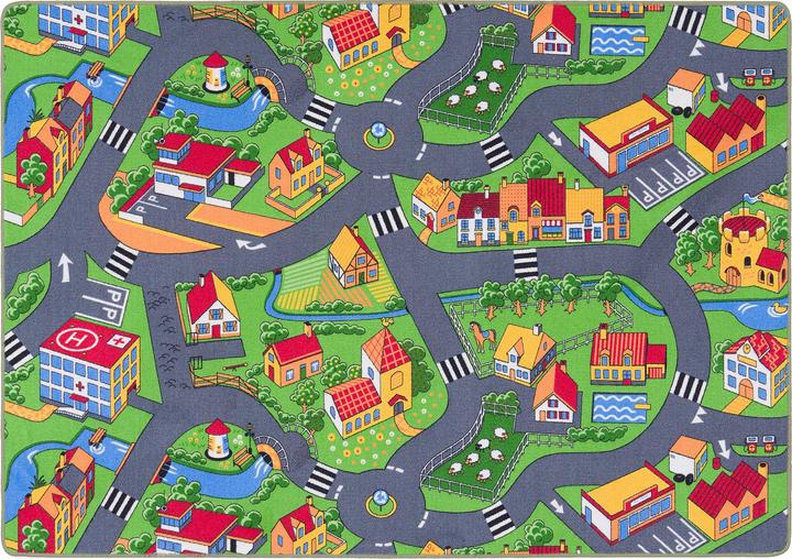 Actual product image Pergamon Strassenteppich Beidseitig Strassenlandschaften (100 x 200 cm)