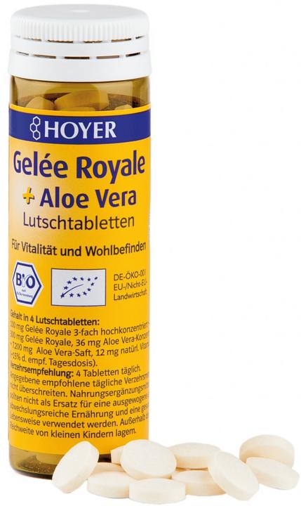 Produktbild Hoyer Gelée Royale & Aloe Vera (60 Stück, Tabletten, 30 g)