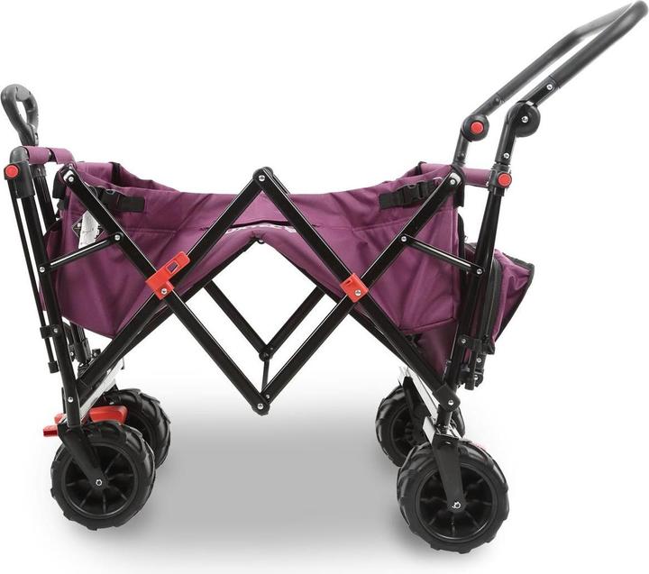 Immagine prodotto Fuxtec Strand-Bollerwagen FX-CTB800 mit UV-geschütztem Sonnendach,Schiebegriff & Innenraumverlängeru