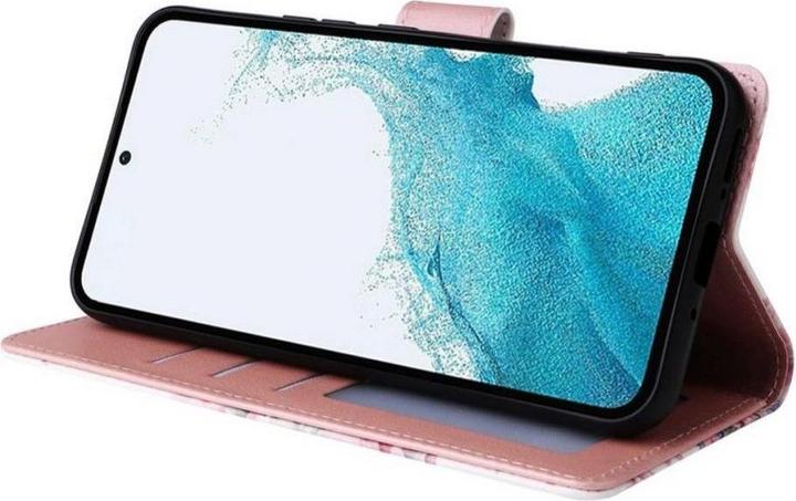 Immagine prodotto Tech-Protect Kaardivahega mobiiliümbris Redmi 12 Wallet Blossom, valge lill (Xiaomi Redmi 12)