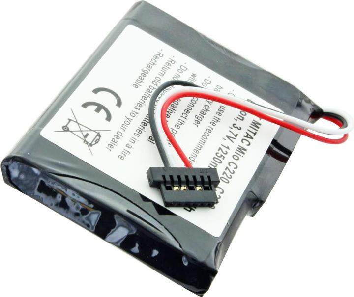 Actual product image AccuCell Mitac Mio C250 Battery E4MT081202B12