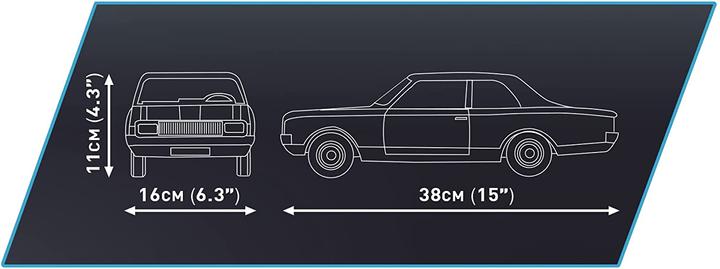 Produktbild Cobi Opel Rekord C-Schwarze Witwe