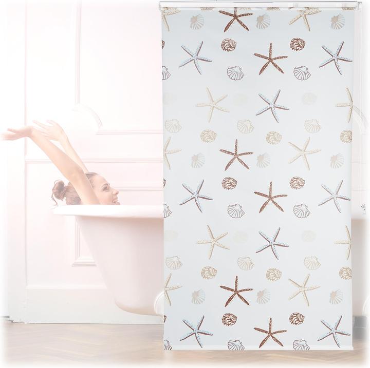 Productafbeelding Relaxdays Douche rolgordijn (60 x 5 x 240 cm)