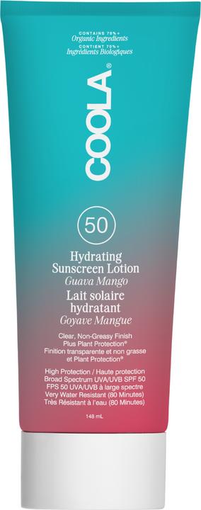Actual product image Coola Suncare Classic Body Sunscreen Guava Mango SPF 50 (Sun lotion, SPF 50, 148 ml)