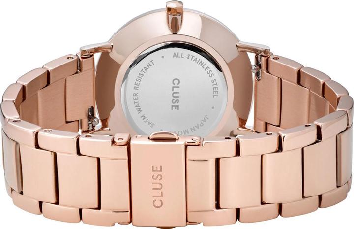 Actual product image Cluse Minuit Three Link Rosé (Analogue wristwatch, 33 mm)