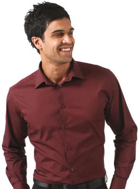 Actual product image Russell Collection shirt Easy Care long sleeve (47)