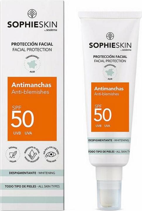 Sophieskin crema solar Gesicht antimanchas SPF50 50 ml (Sonnencreme Gesicht, SPF 50, 50 ml)