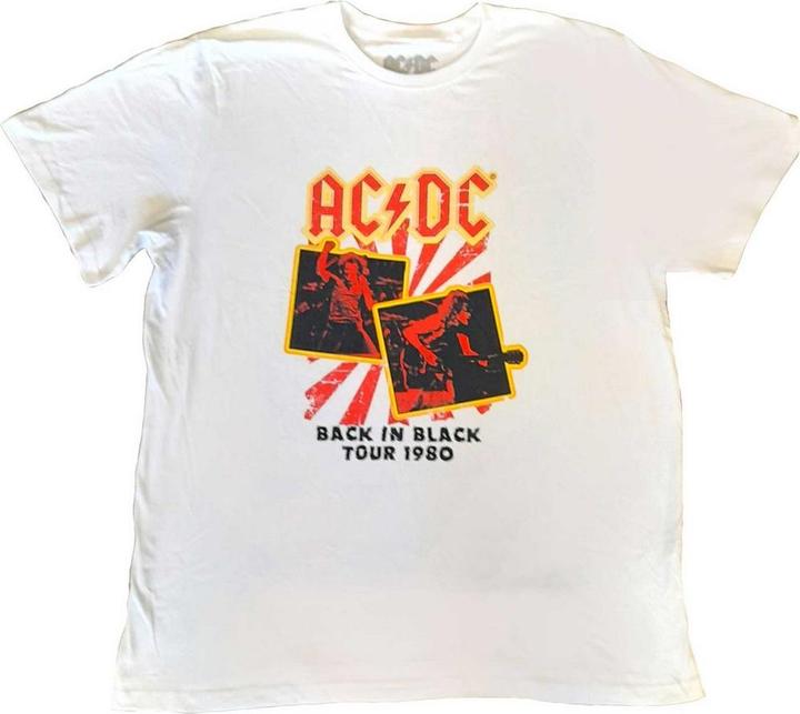 AC/DC Back in Black Tour 1980 TShirt