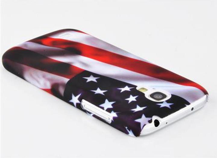 Actual product image Cadorabo Hard cover with imprint cover (Samsung Galaxy S4 mini)