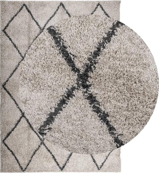 Immagine prodotto VidaXL Tappeto moderno a pelo alto Shaggy (170 x 120 cm)