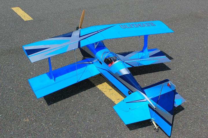 Produktbild Seagull Models SG-Models ) Ultimate Biplane 54.3" ARF 20cc Doppeldecker Elektro&Verbrenne (Kunstflug)