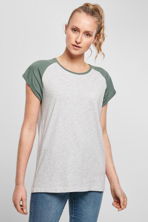 Image du produit Urban Classics Tee Raglan contrasté pour les femmes (XS)
