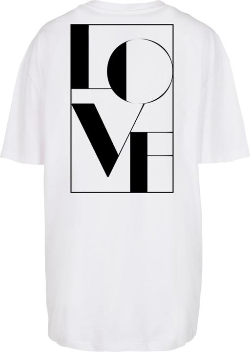 Actual product image Merchcode Ladies Love Oversized Boyfriend Tee - 118331 (5XL)
