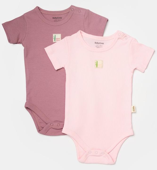 Image du produit BabyCosy Body. manches courtes. 2 Pack (68)