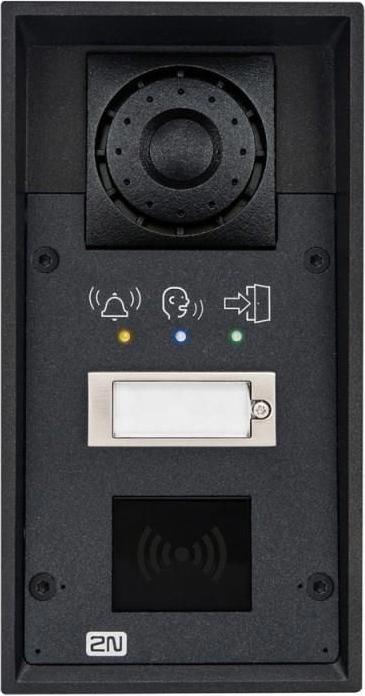 2N IP Türstation IP Force - 1 Taste, Pikto., Leser (Ethernet, Kabelgebunden)