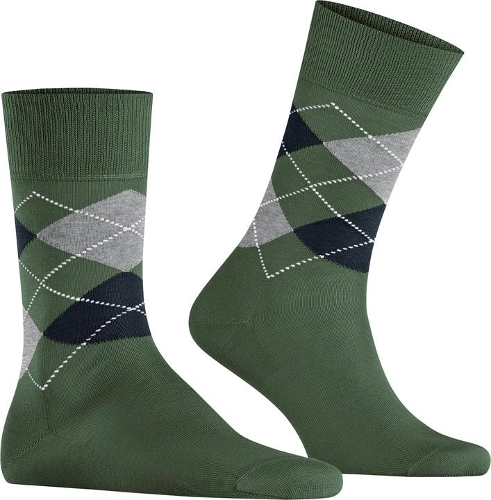 Produktbild Burlington Socken "Manchester" grün/klein gemustert (Einzelpack, 40 - 46)