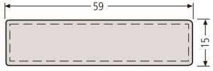 Actual product image Renz Push-button cover 97-9-82051 Clear plastic