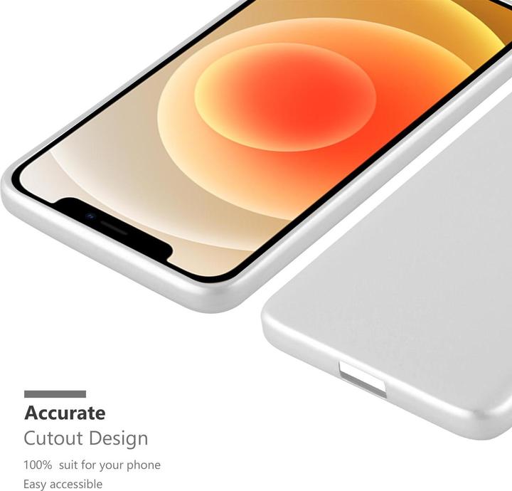 Image du produit Cadorabo Couverture métallique mate TPU (Apple iPhone 12 mini)
