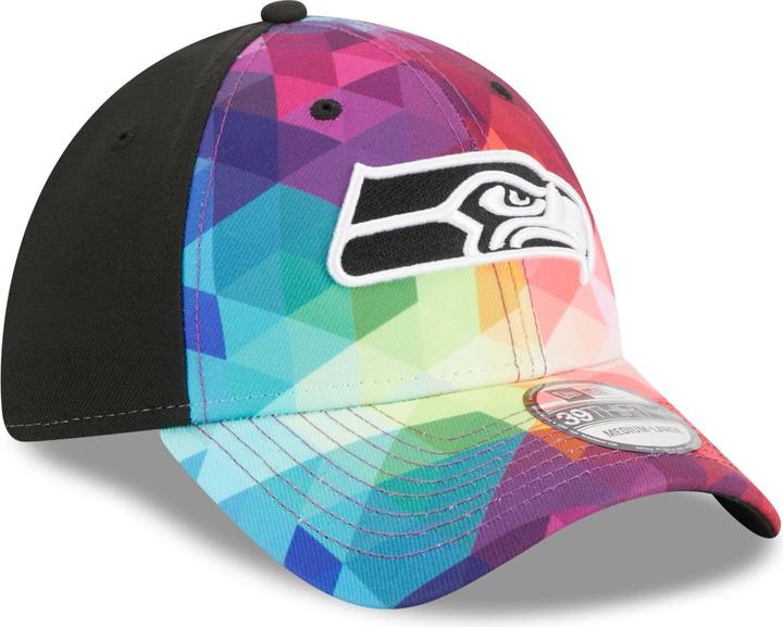 Actual product image New Era 39Thirty Cap - CRUCIAL CATCH Seattle Seahawks (S/M)