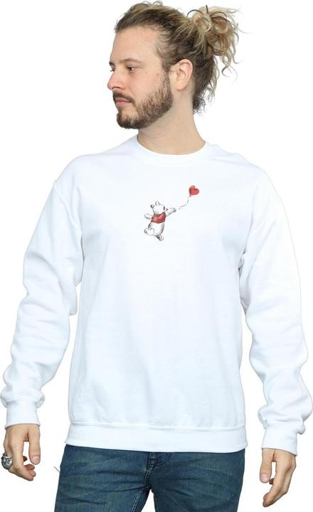 Actual product image Disney Mens Winnie The Pooh Balloon Sweatshirt (4XL)