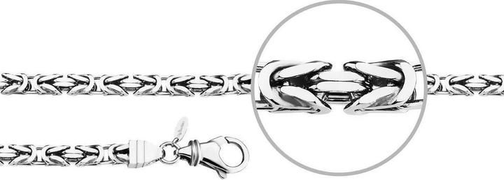 Der Kettenmacher Königsarmband Silber Diamantiert 5,9 mm 21 cm (21 cm, Silber 925)