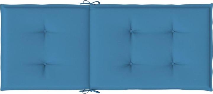 Image du produit VidaXL Coussins de sièges à haut dossier 6 pcs. tissu (120 x 50 x 4 cm)