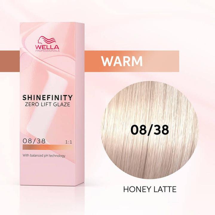 Produktbild Wella Shinefinity (08, 38 - Honey Latte)