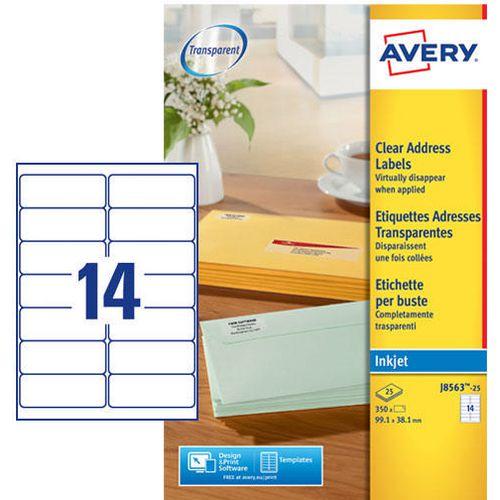 Avery Dennison Etiquette d'adresse jet d'encre, 99.1 x 38.1 mm