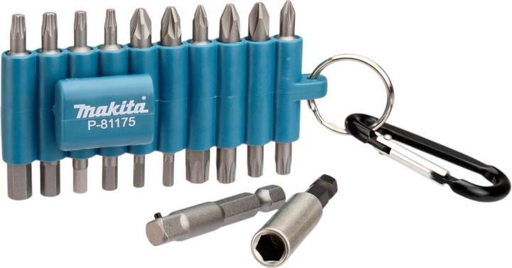 Produktbild Makita DHP 483 Z Akku Schlagbohrschrauber 18 V 40 Nm Brushless + 22 tlg. Bit Set - ohne Akku, ohne (Akkubetrieb)
