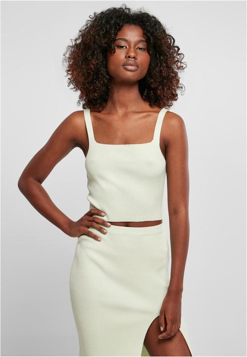 Actual product image Urban Classics Ladies Cropped Knit Top - 16946 (XS)