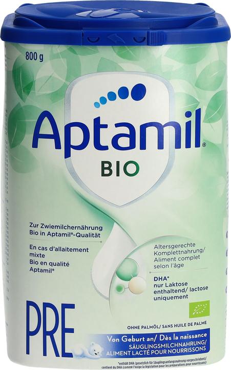 Actual product image Aptamil Organic Pre (800 g, from birth)